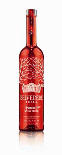 Belvedere launches limited edition red bottle