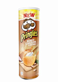 Pringles unveils new roast chicken variant