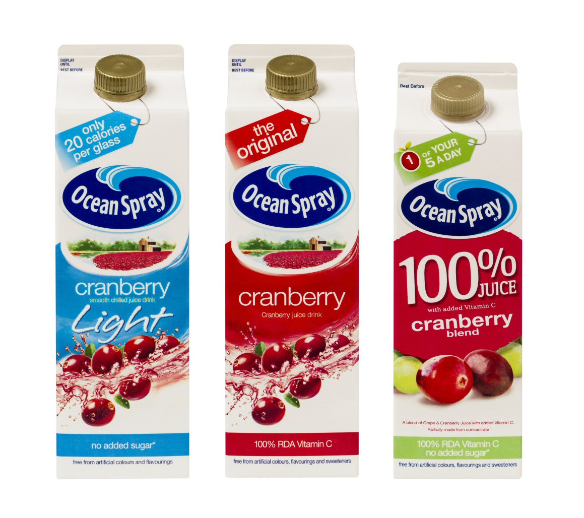 Ocean Spray Unveils New Chilled Range