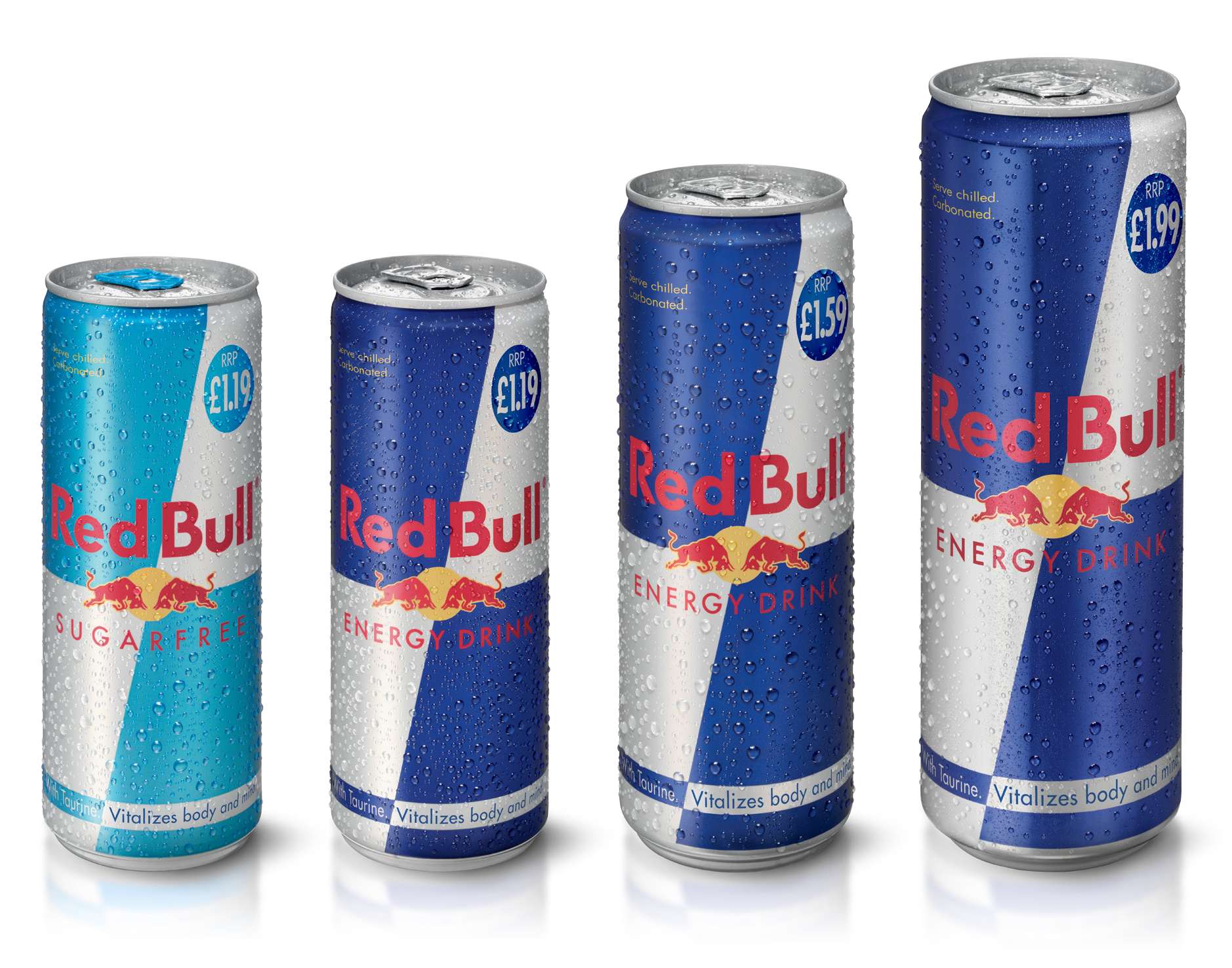 Red Bull unveils pricemark pack range