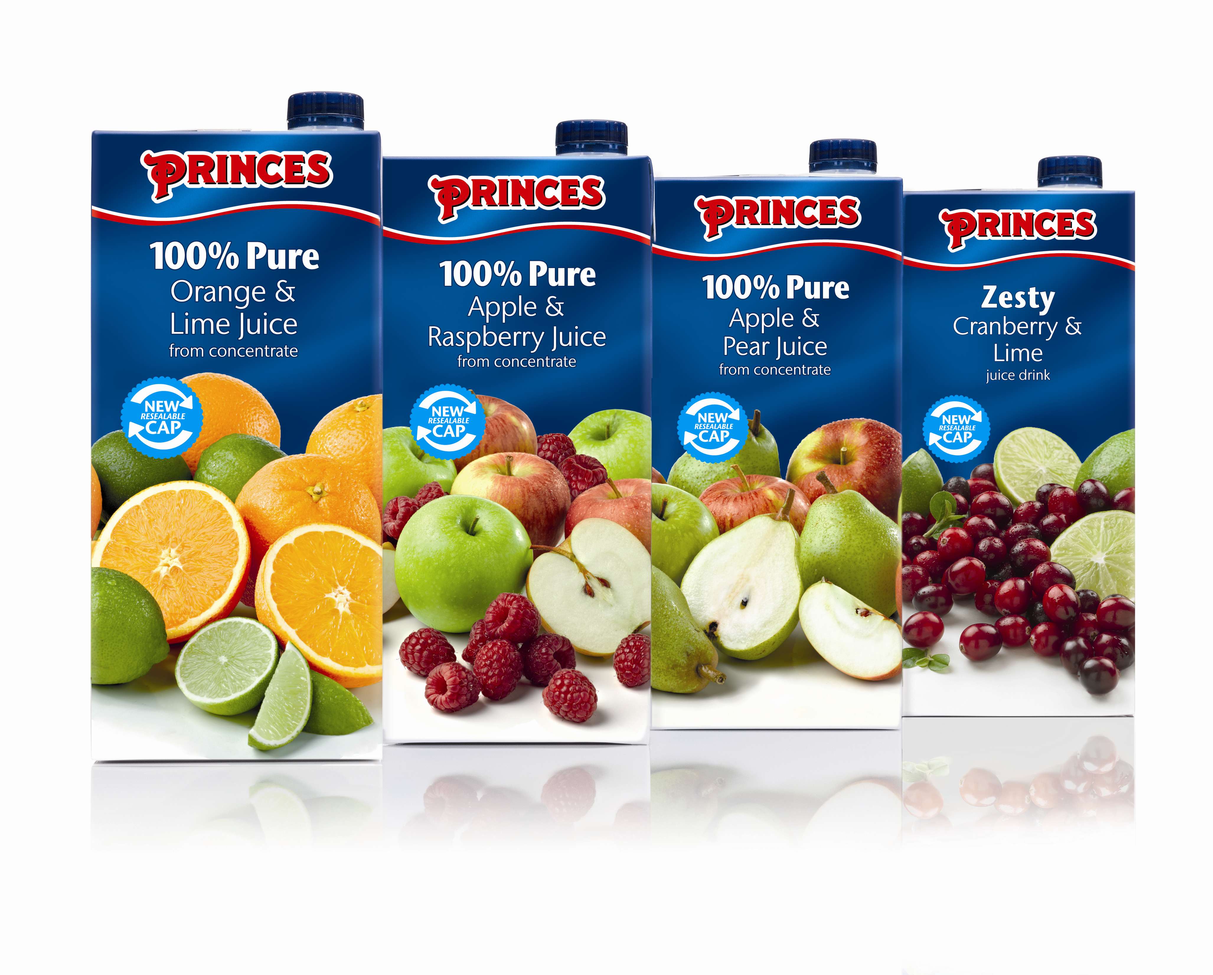 Princes unveils new juice variants