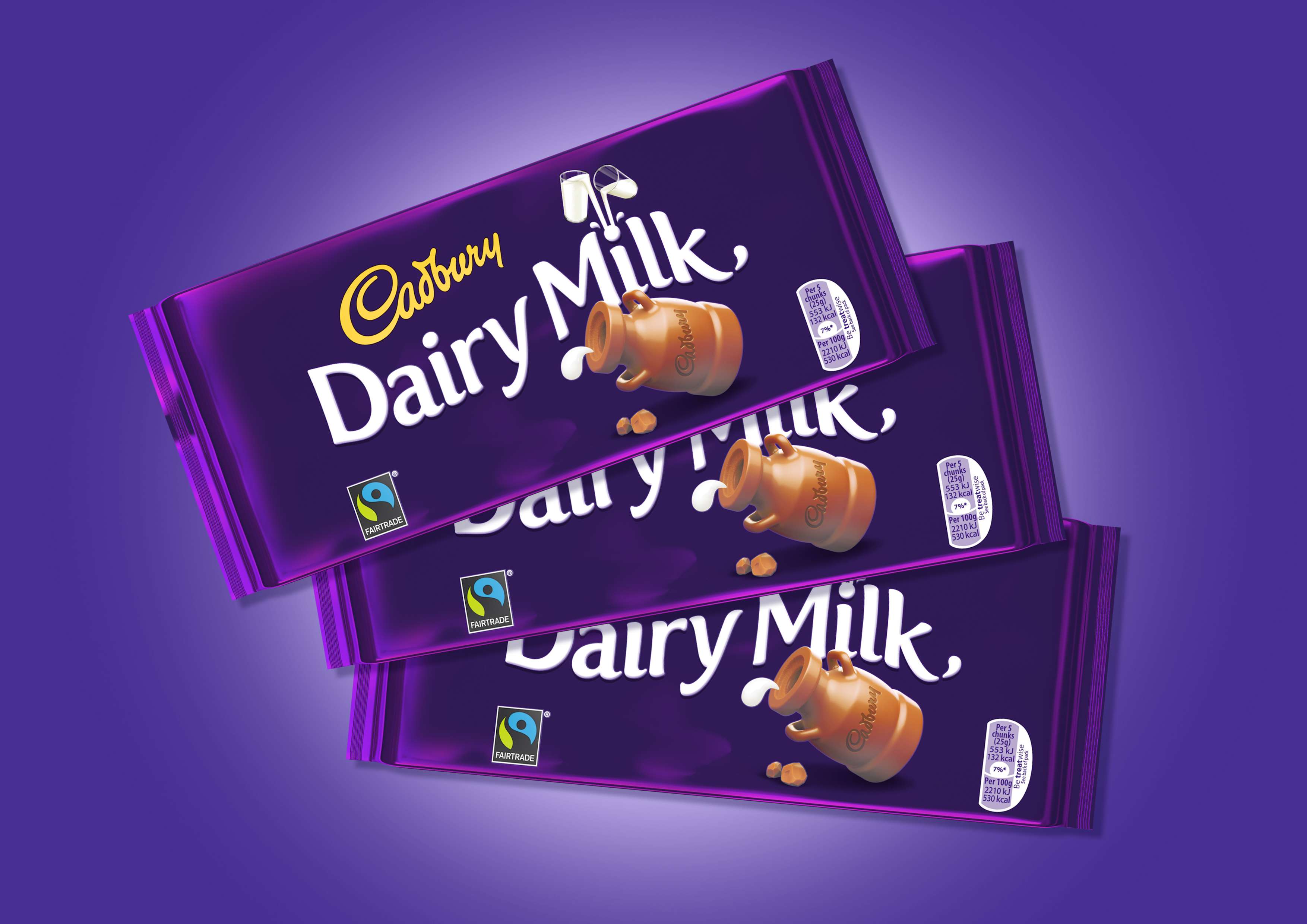 New Cadbury Dairy Milk pack design unveiled