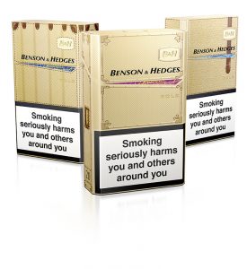 New Benson & Hedges Gold Limited Edition Packs