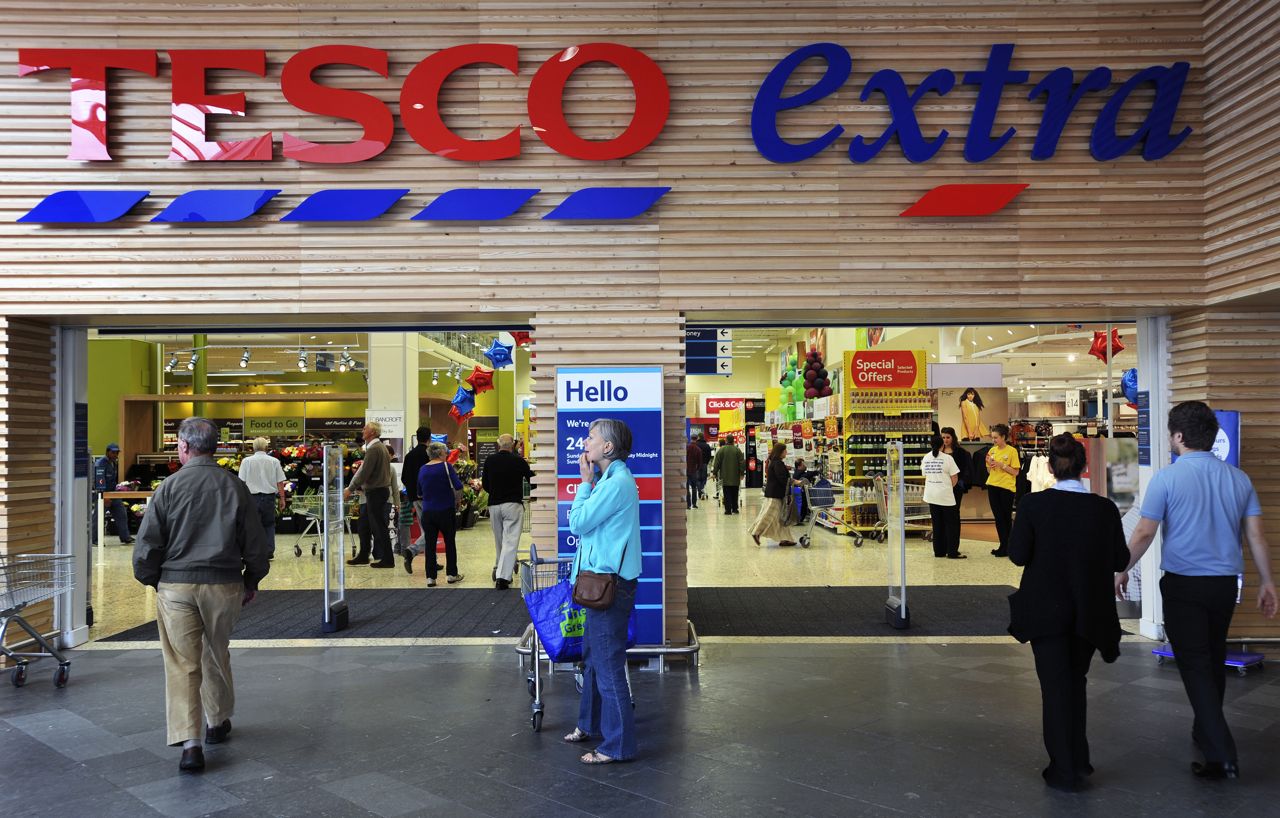 Tesco Sales Fall Over Christmas Period