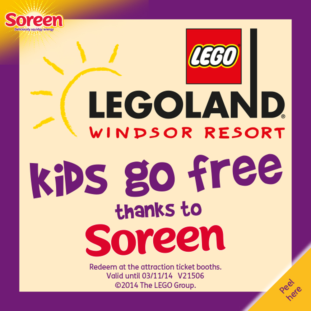 Soreen launches Legoland on-pack promotion