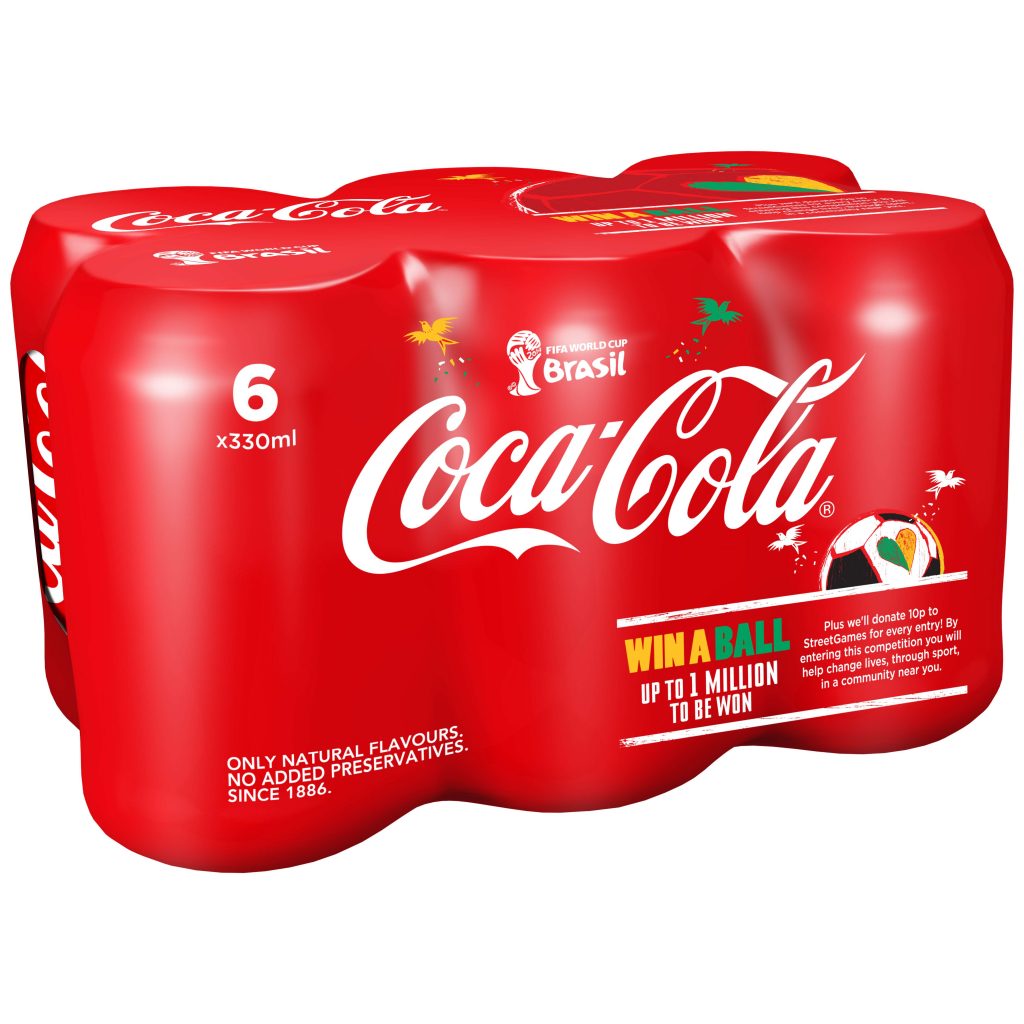 MINI COCA COLA 300 ML X 6 UND.