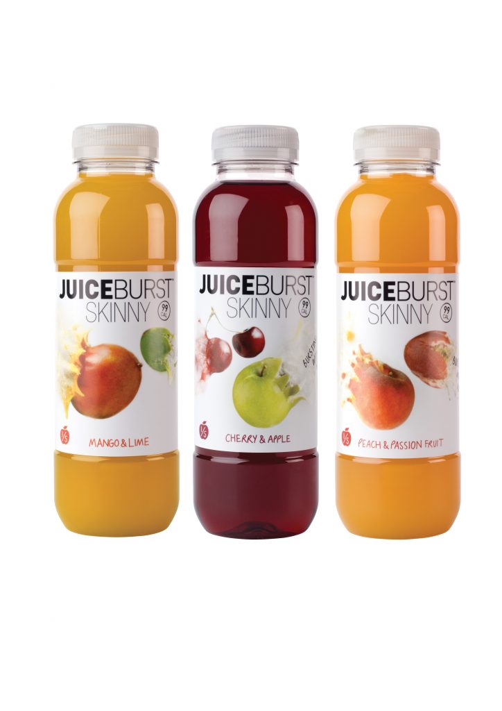 Introducing Juiceburst Skinny - the ‘skinnier’ 99 calorie juice drink