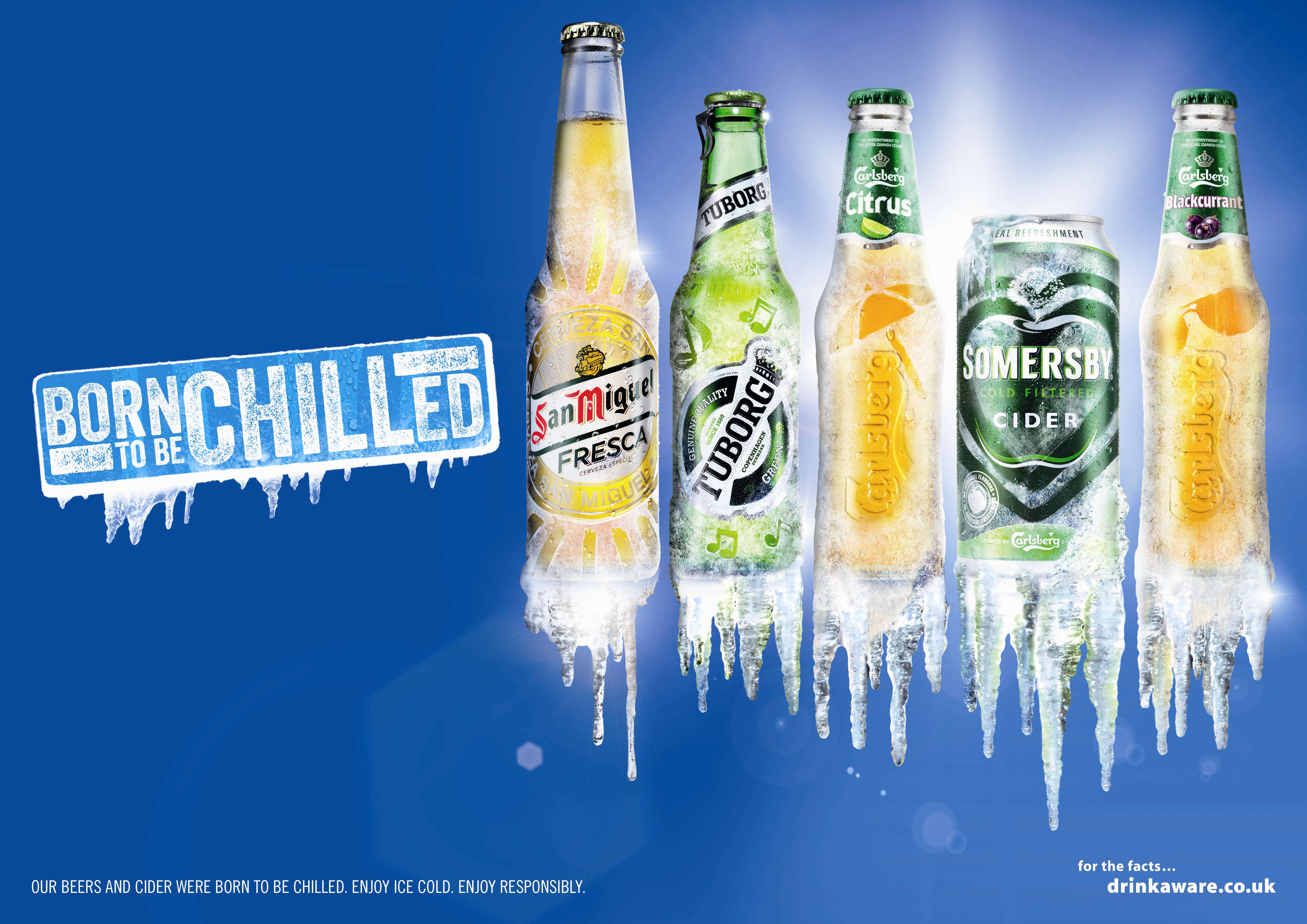 Carlsberg UK launches ‘Born to be Chilled’ campaign