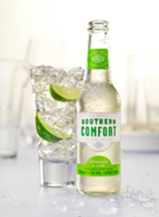 Southern Comfort unveils lemonade & lime premix in a bottle