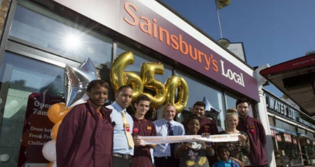 Sainsbury's launches click-and-collect service for Argos in convenience stores