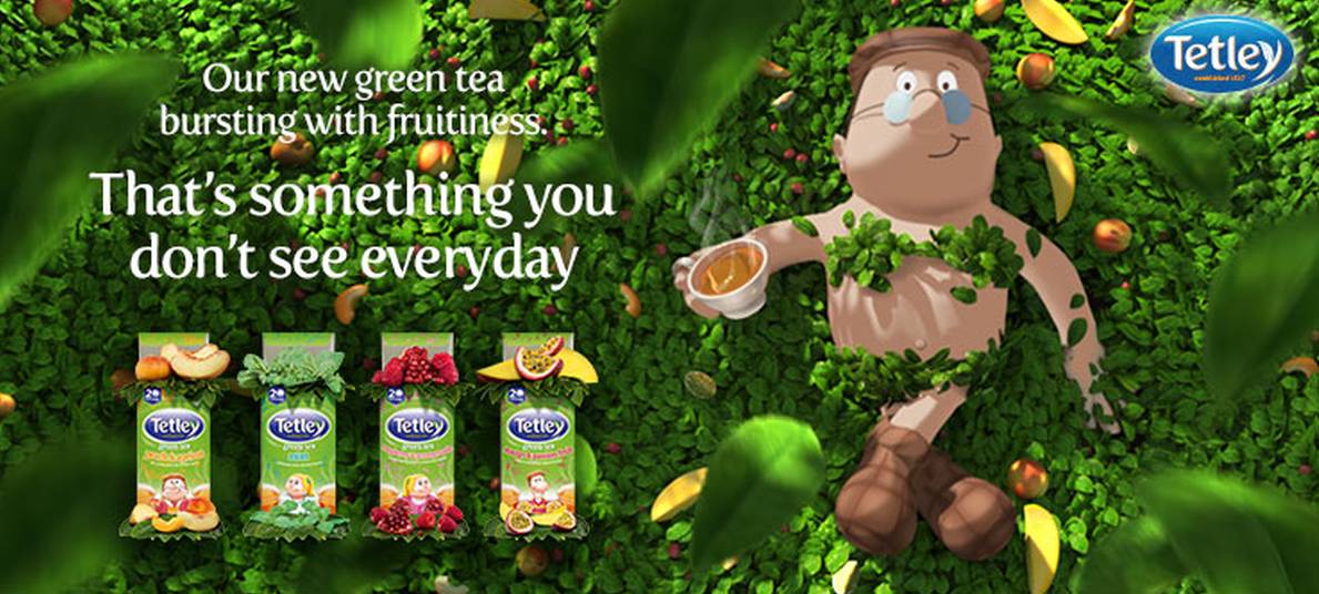 Tetley unveils first digital campaign for green teas