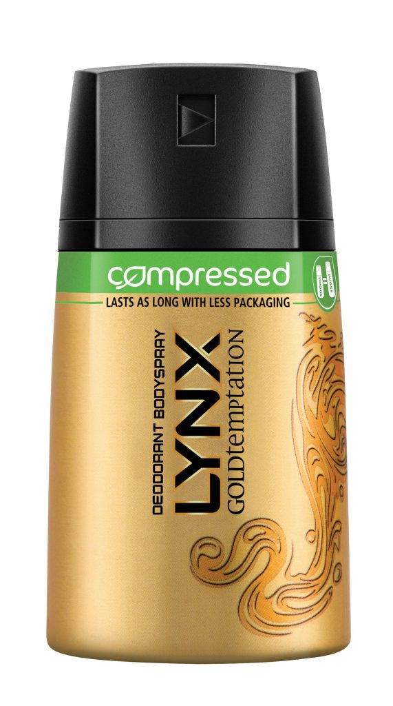 Lynx adds Gold Temptation fragrance to its range