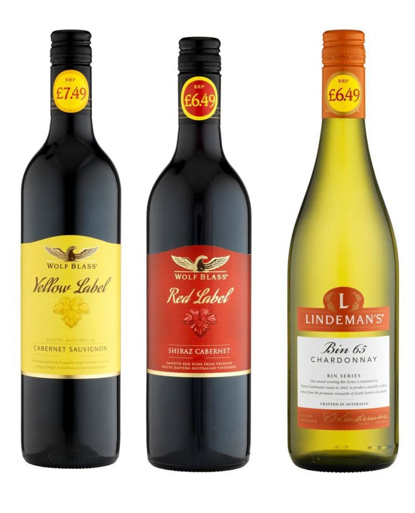 Treasury Wine Estates launches new pricemarked packs