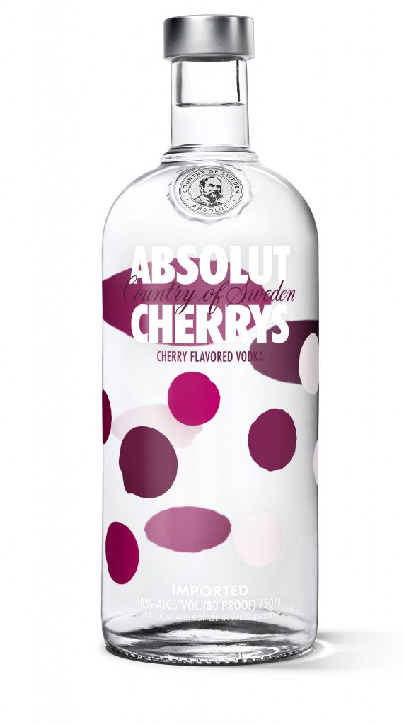 Absolut extends flavours range with launch of Absolut Cherrys