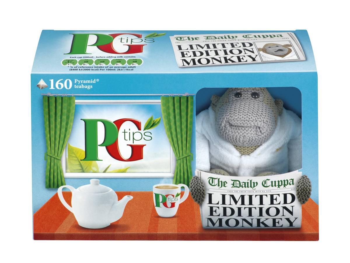 PG tips unveils limited edition 'Gowning Around' packs