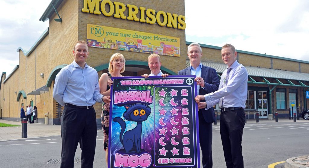 Rieves Lotteries’ scratchcards partners with Morrisons