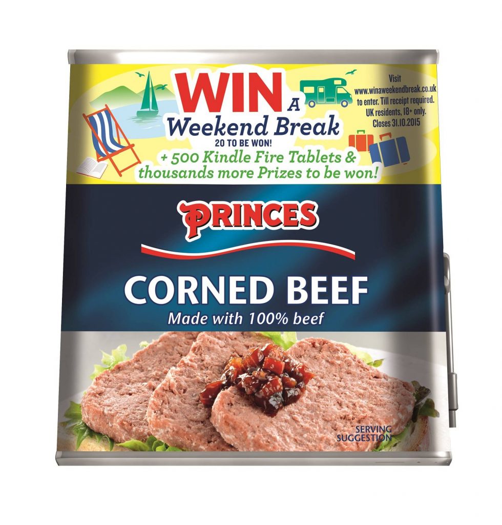 Princes Corned Beef launches weekend break promotion