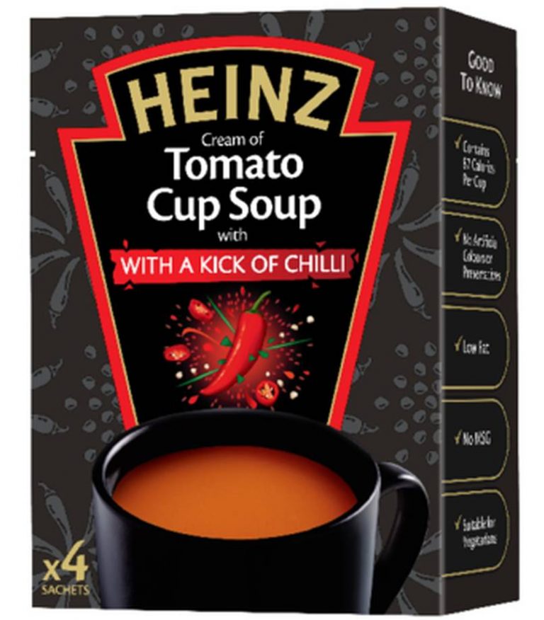 New additions to Heinz Cup Soup range