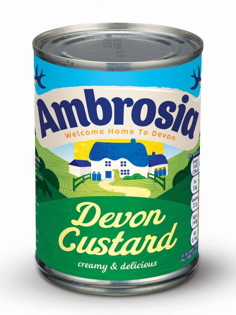 New packaging for Ambrosia