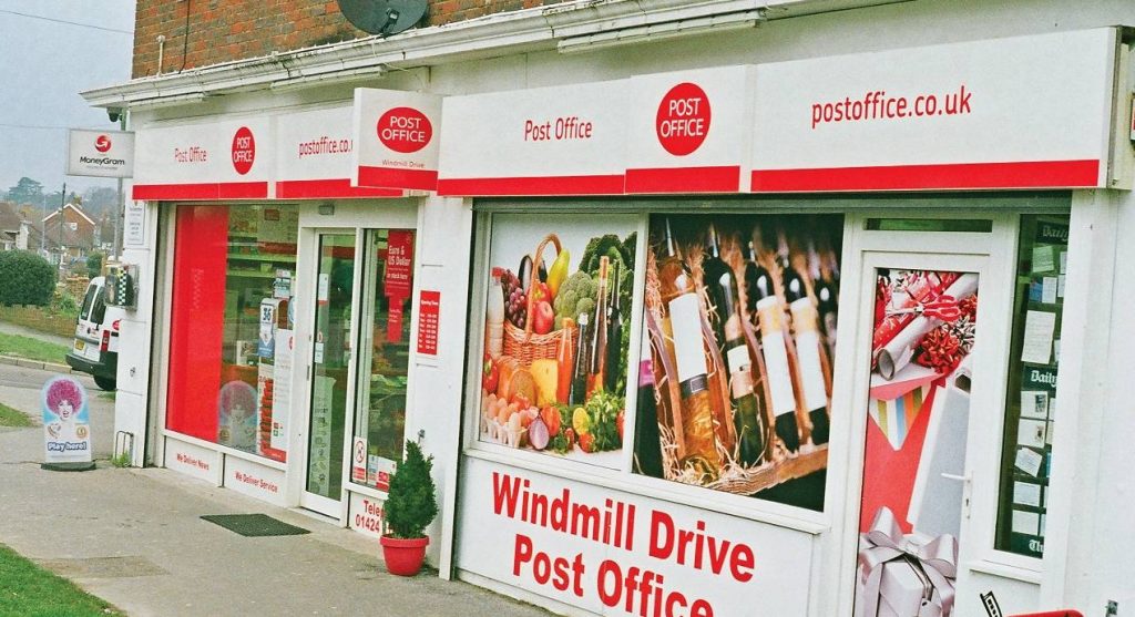 Windmill Drive Post Office Bexhill