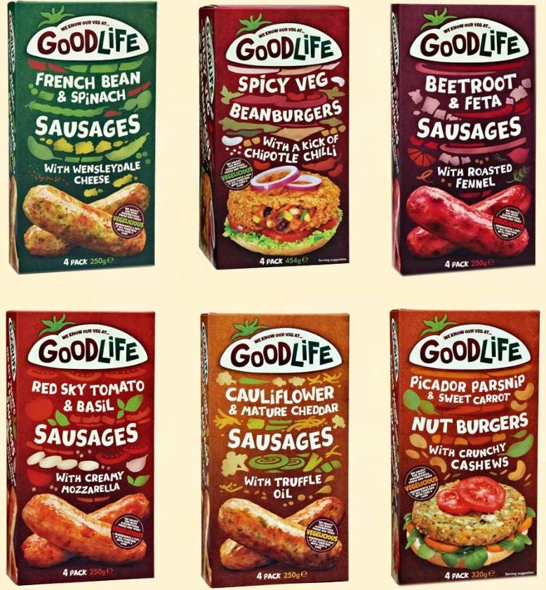 Goodlife launches vegbased range in frozen category