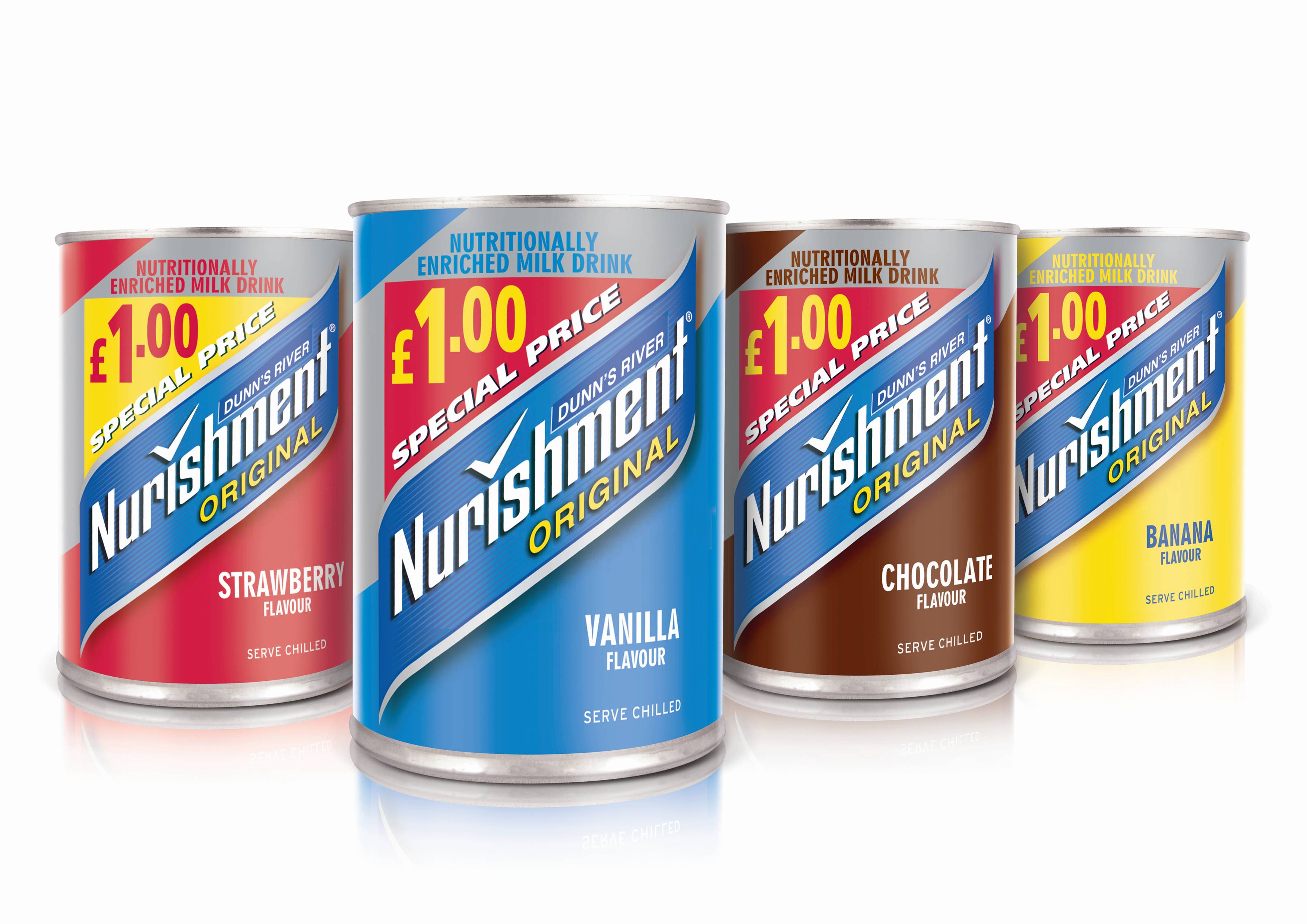 Nurishment launches £1 pricemarked packs