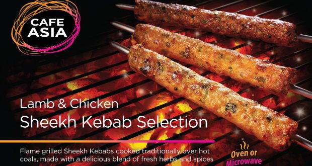 Cafe Asia frozen Asian snacks launch in Kebabs 600g | Frozen Snacks | Iceland Foods