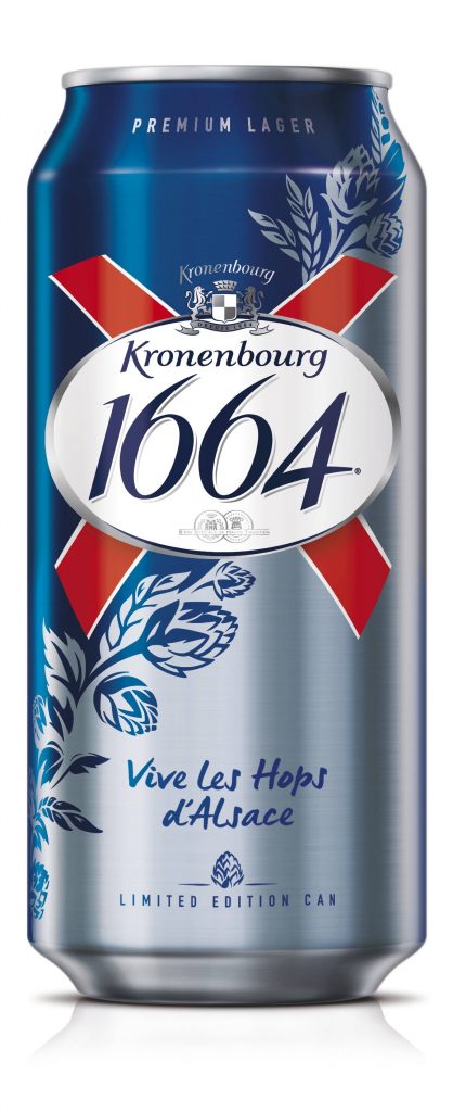 Kronenbourg 1664 launches limited edition summer packaging