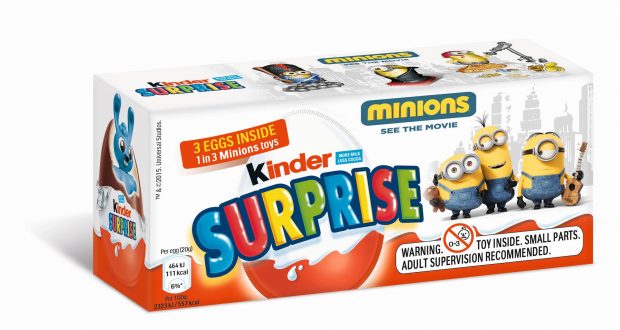 minion kinder surprise eggs