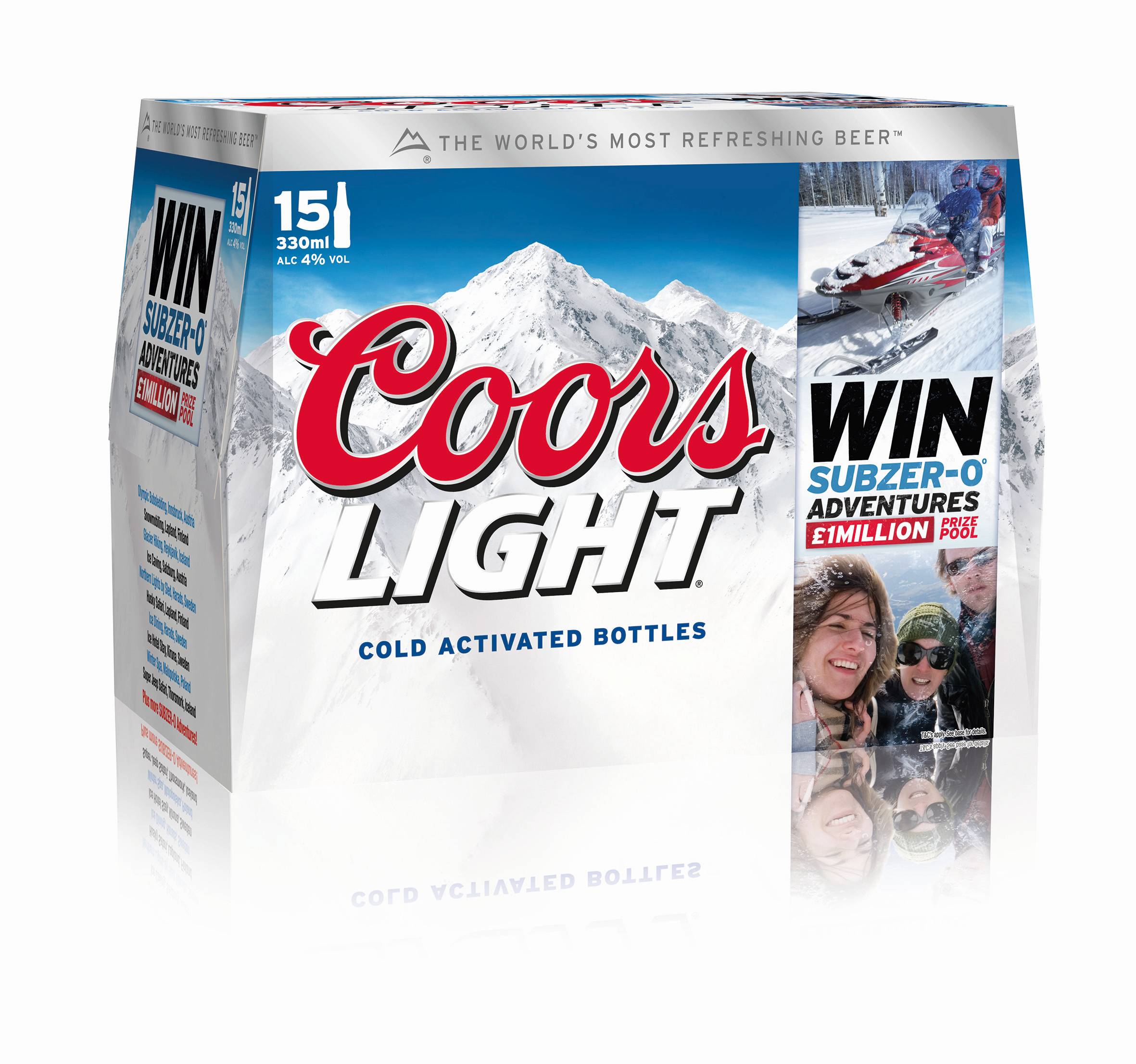 Molson Coors unveils £2.8m Coors Light campaign