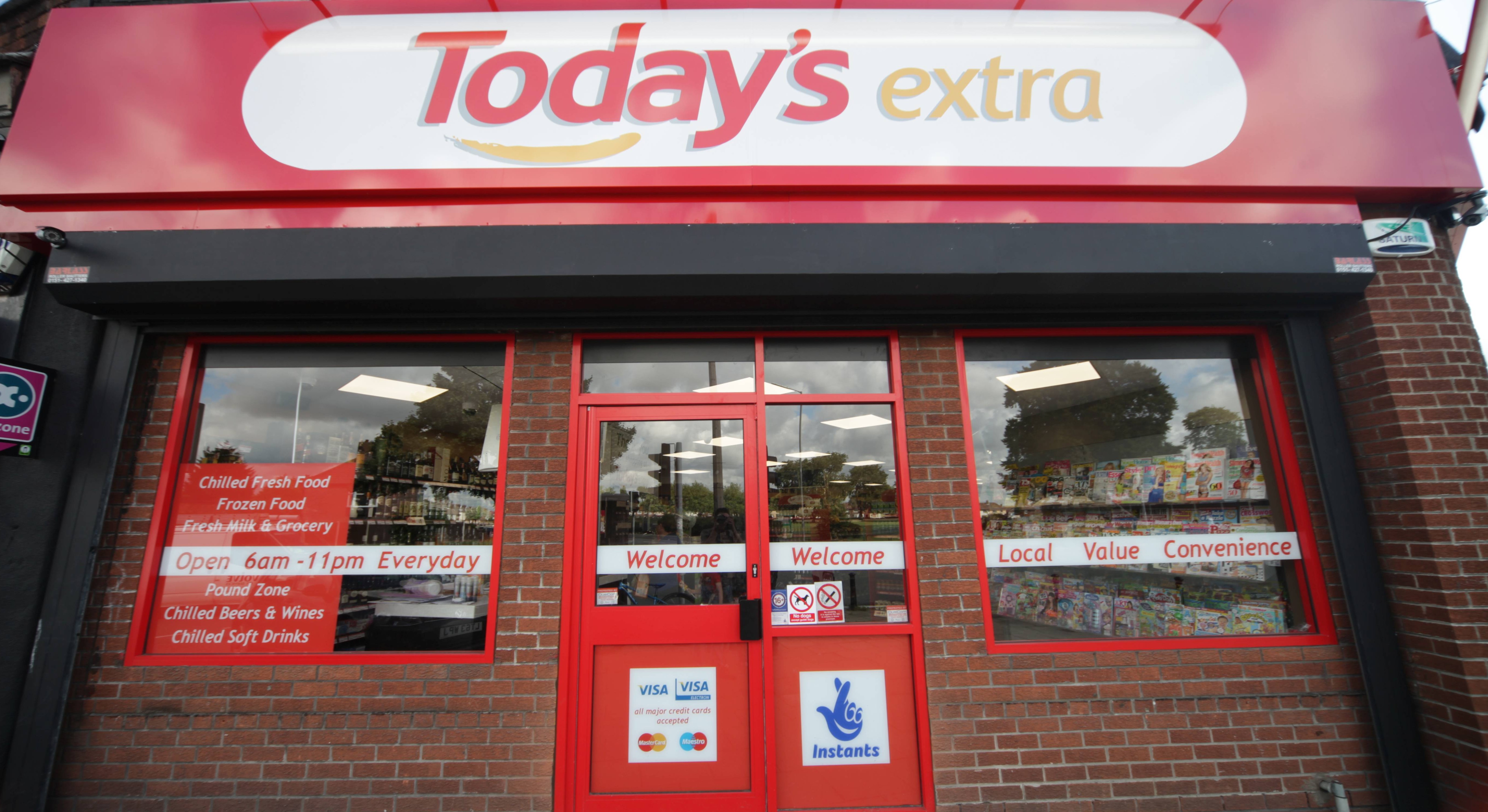 Today’s store opens in Liverpool