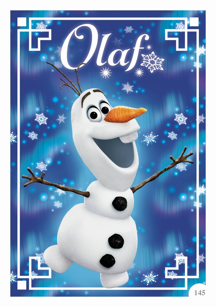 Disney OLAF トレーディングカード 15/25 Topps unveils Activity Card Collection featuring Disney's Frozen