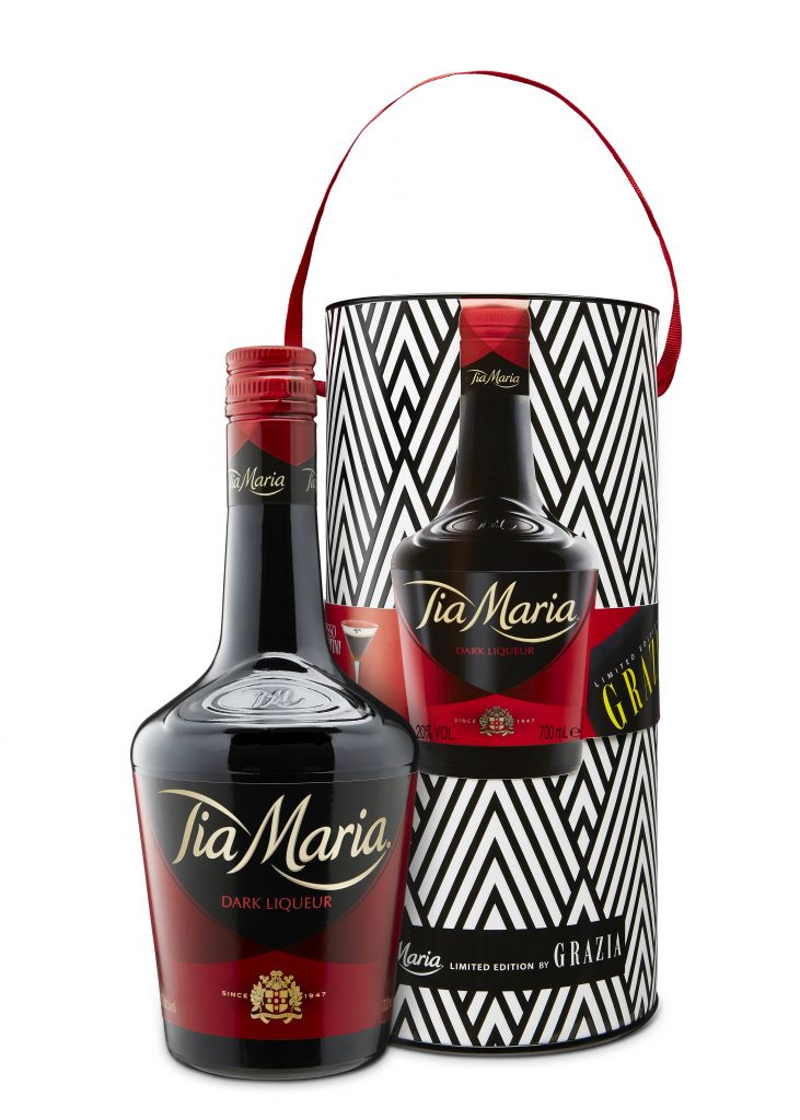Tia Maria teams up with Grazia to launch limited edition bottle
