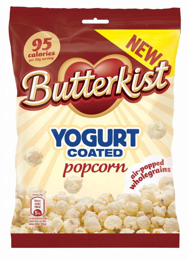 Butterkist unveils Yogurt Coated Popcorn