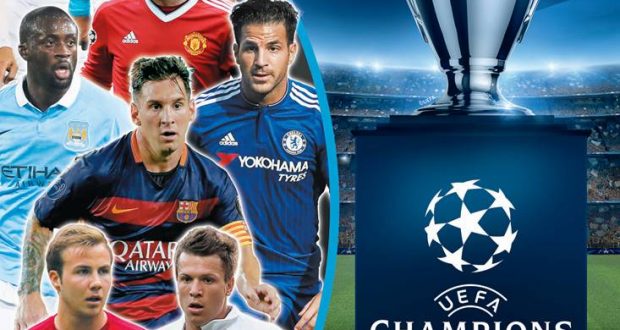 Topps unveils UEFA Champions League sticker collection