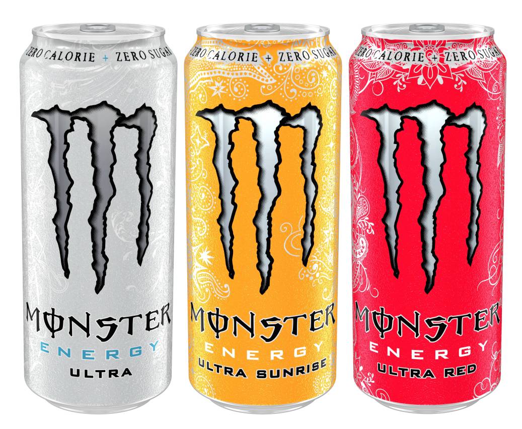 Monster Energy unveils zero calorie variants