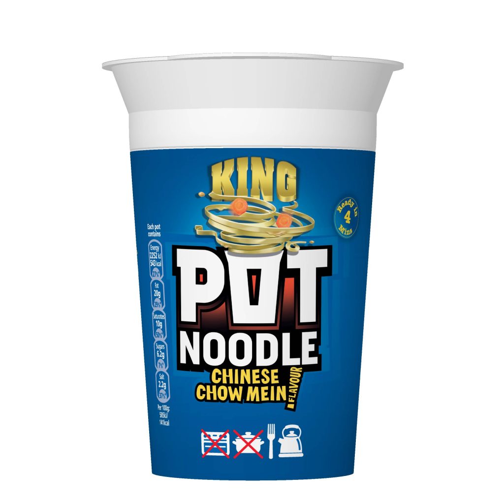 Chinese Chow Mein King Pot new from Pot Noodle