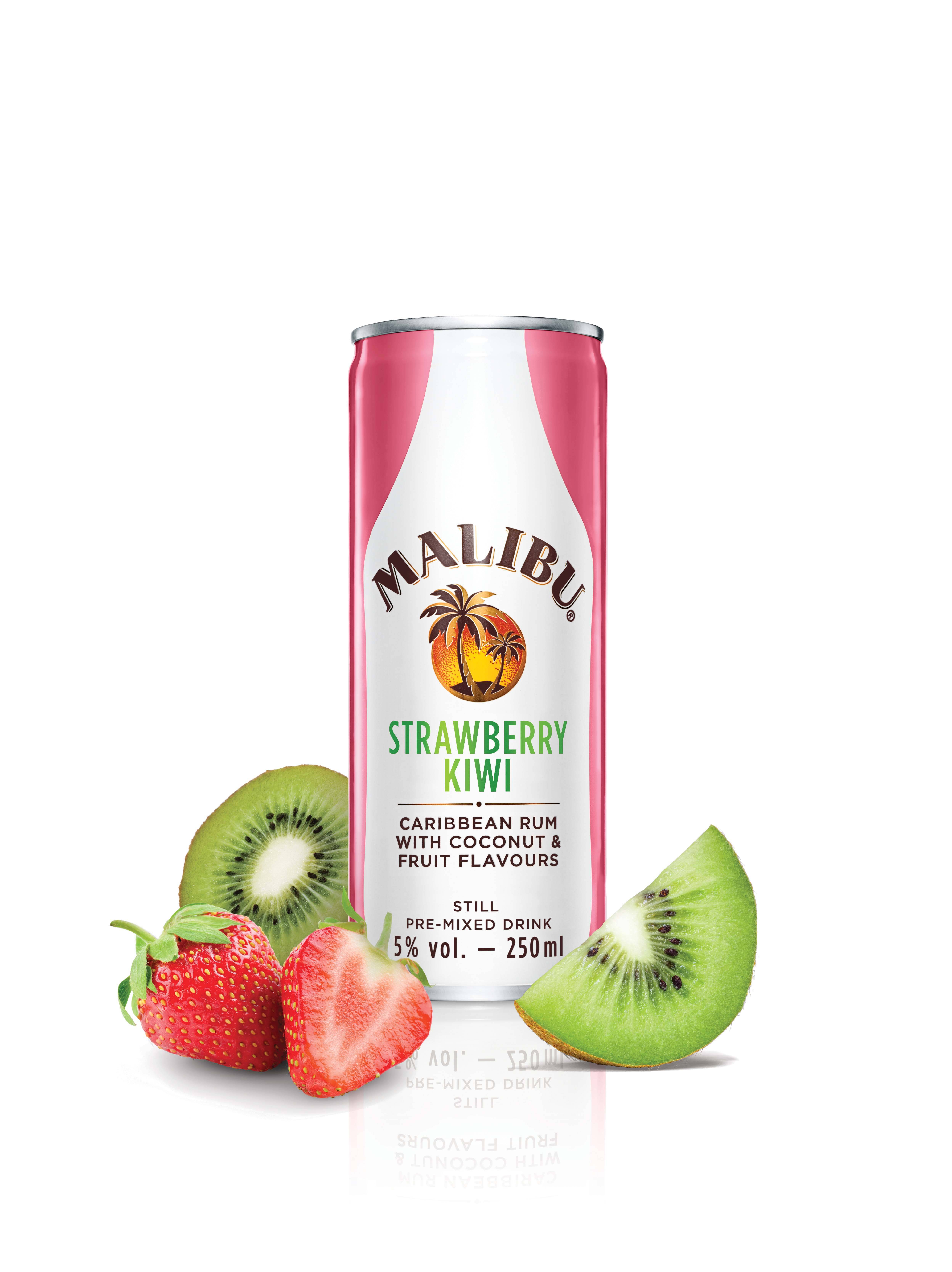 Malibu Strawberry Kiwi joins can range