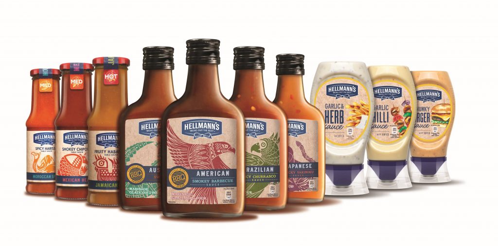 New premium sauces range from Hellmann's