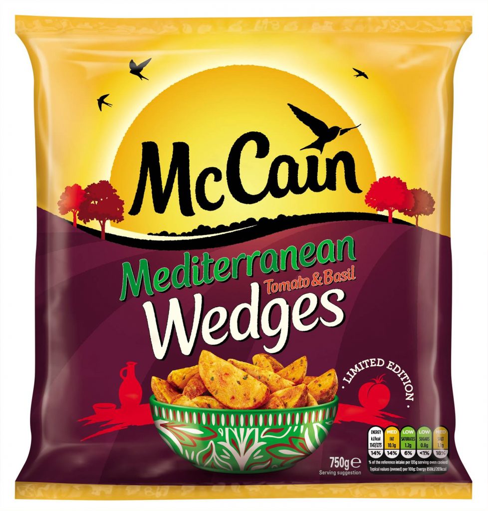 McCain launches new Mediterranean Wedges limited edition