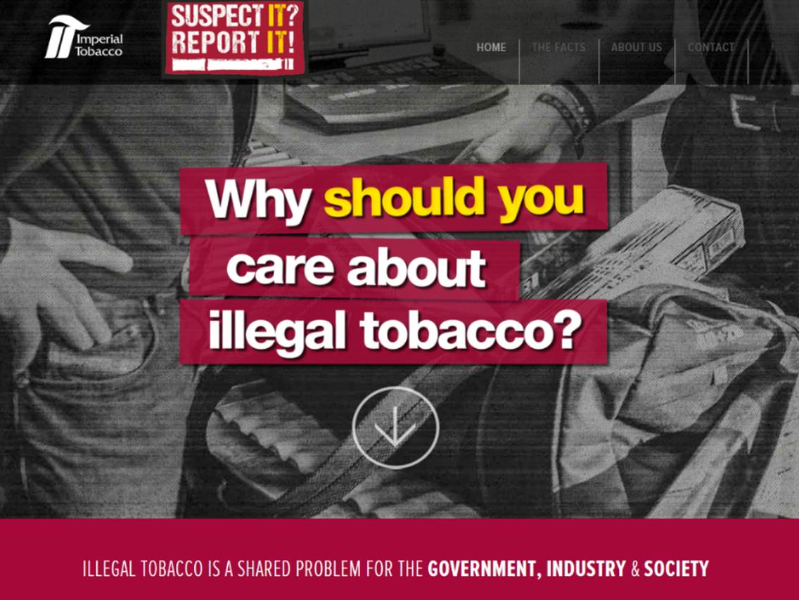imperial tobacco website Imperial Tobacco launches anti-illicit trade website
