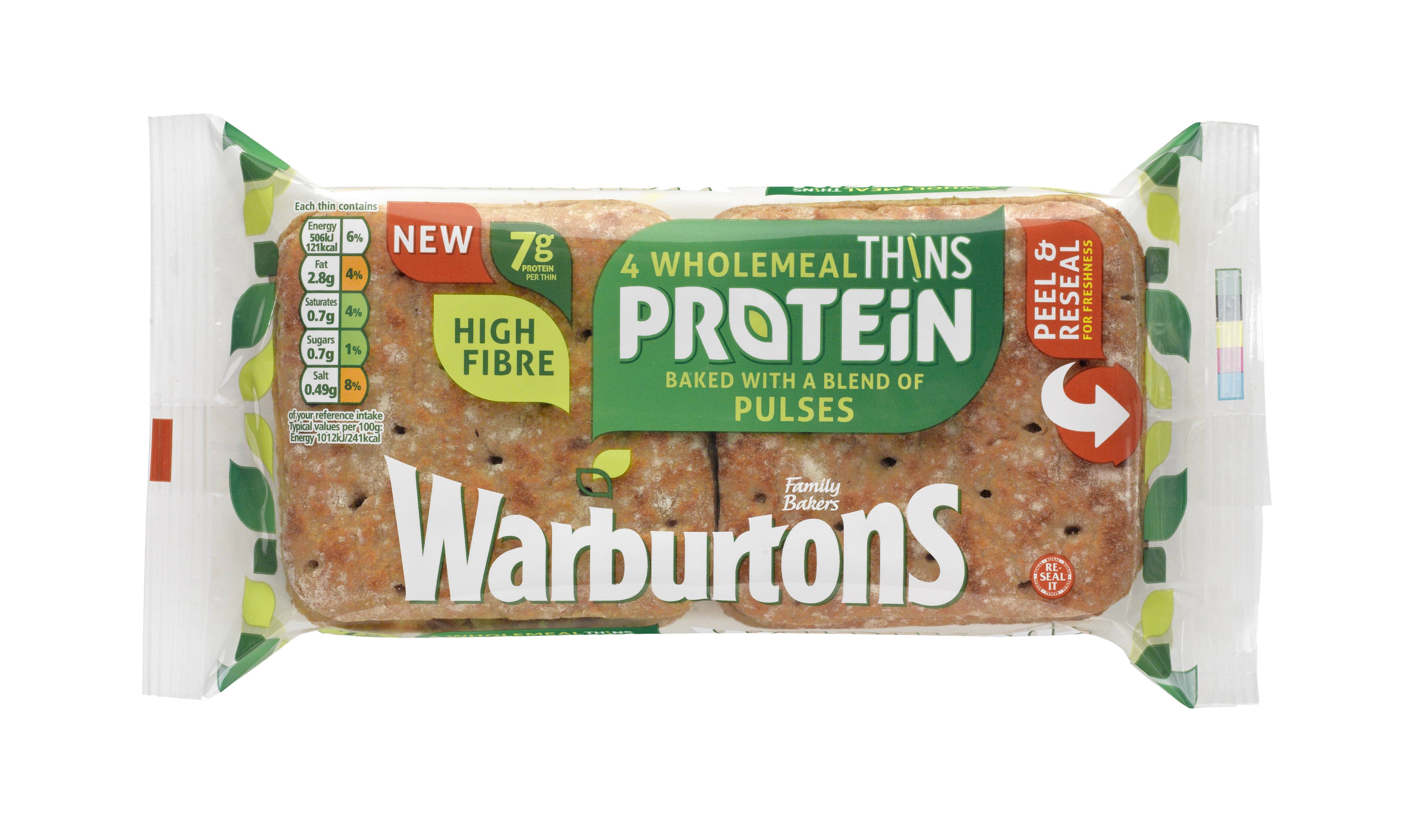 Warburtons takes new Protein brand to trade