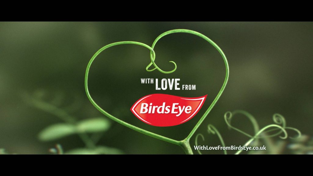 New TV campaign for Birds Eye Peas