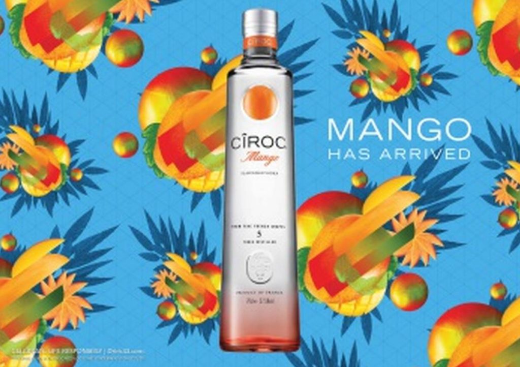 Ciroc launches Mango flavour vodka
