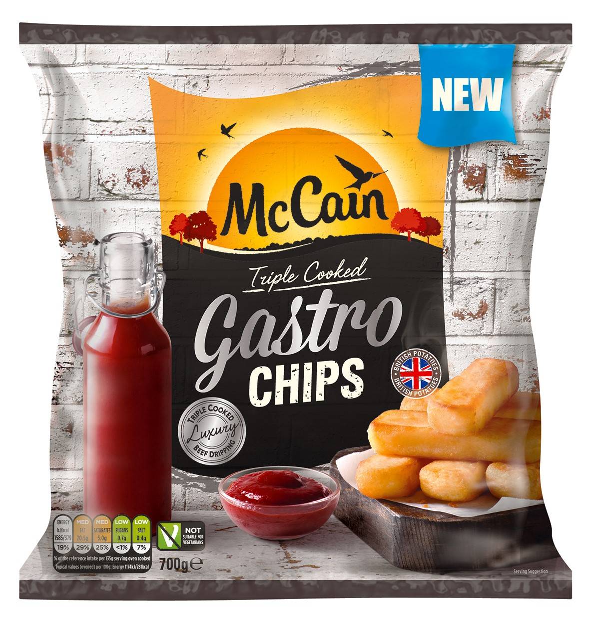McCain expands chips range