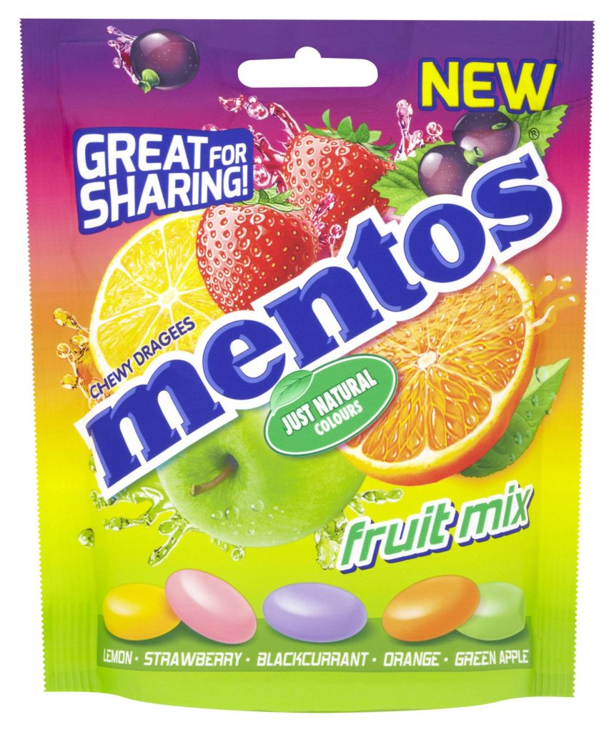 Mentos launches £2.3m campaign and new sharing bag