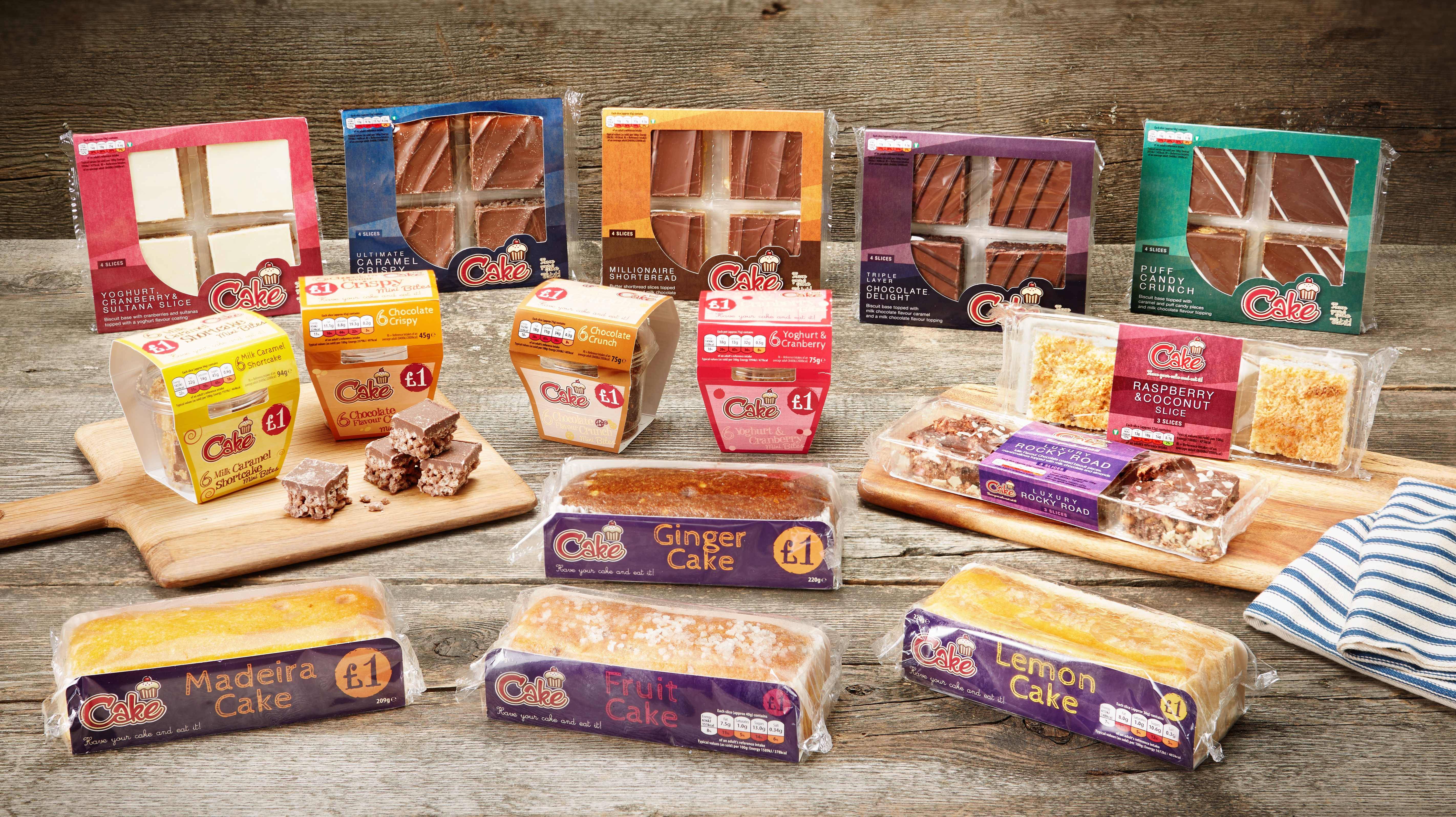 First Retail Range For Scottish Bakery, Cake