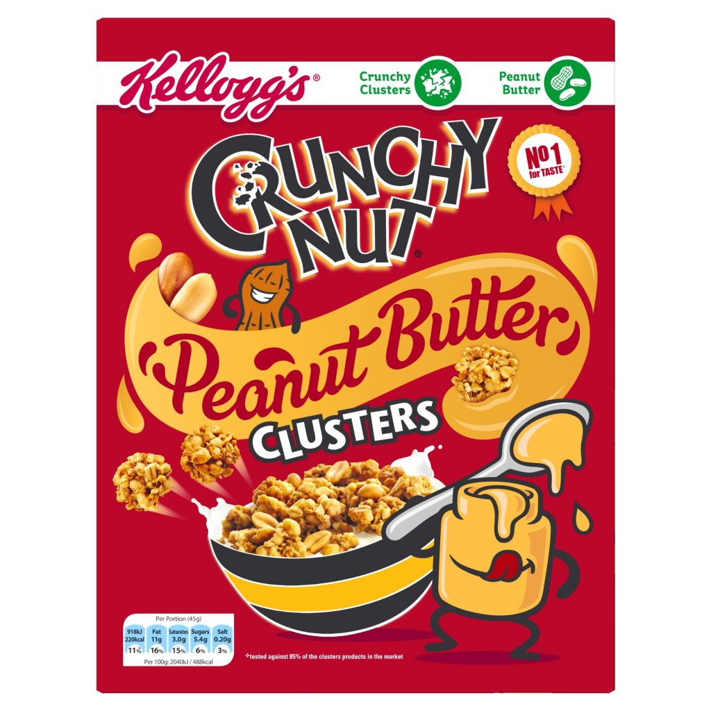 Spooned & Spotted (UK): Crunchy Nut Peanut Butter Clusters Cereal