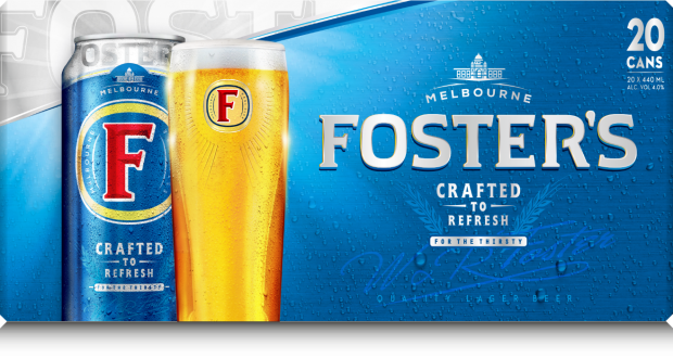 New Look Launched For Foster’s Lager