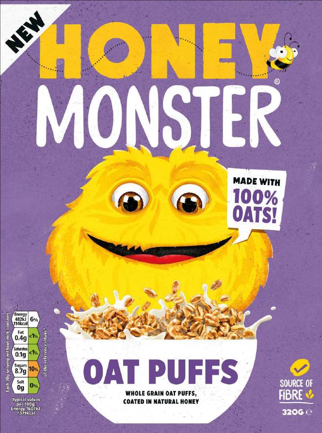 Honey Monster cereal gets a new variant